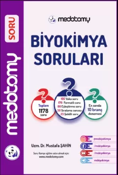 Medotomy Biyokimya Soruları / Mustafa Şahin