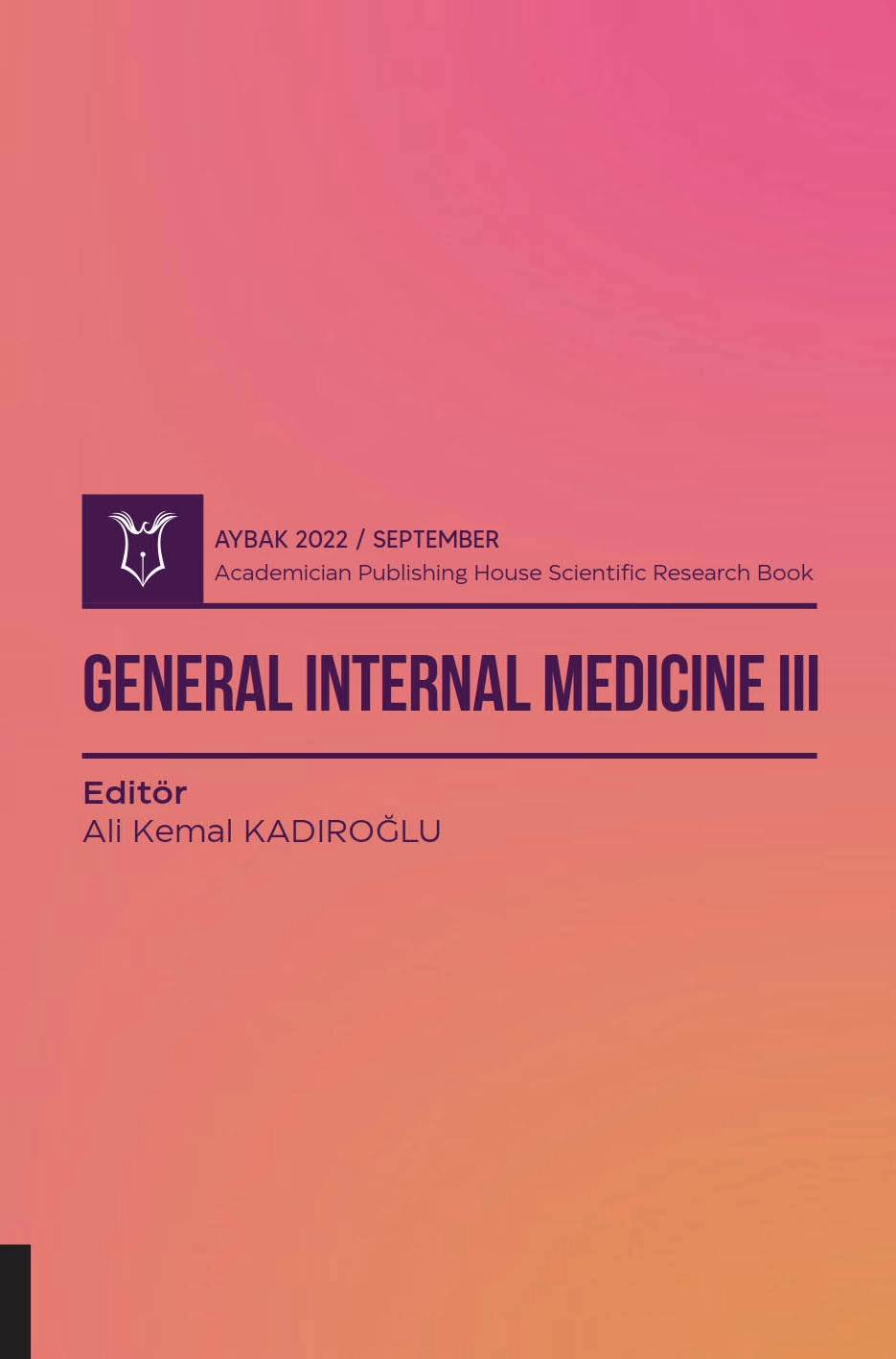 General Internal Medicine III ( AYBAK 2022 Eylül )