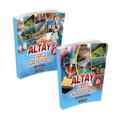 Altay Türkçe Öğreniyorum B1 Set - Yabancılara Türkçe Öğretimi Kitapları