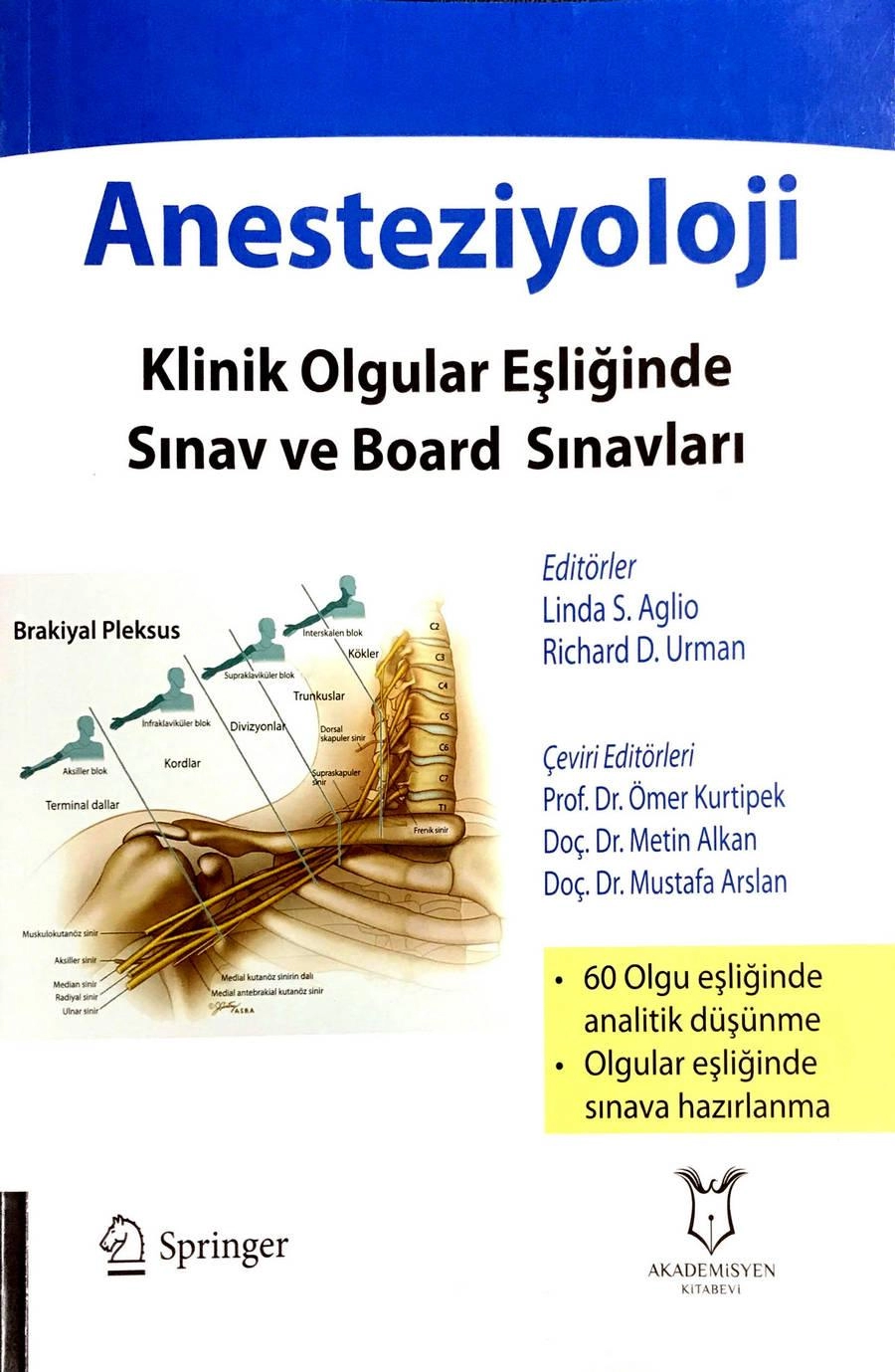 Anesteziyoloji Klinik Olgular Eşliğinde Sınav ve Board Sınavları