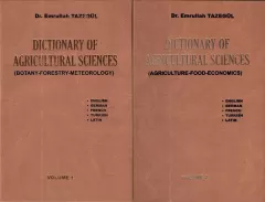 Dictionary Of Agricultural Sciences - Tarım Bilimleri Sözlüğü 