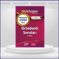 DUS Akademi Soru ( 3.Baskı ) Ortodonti