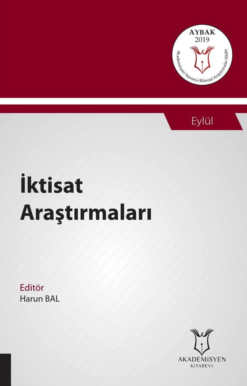 İktisat Araştırmaları ( AYBAK 2019 Eylül )