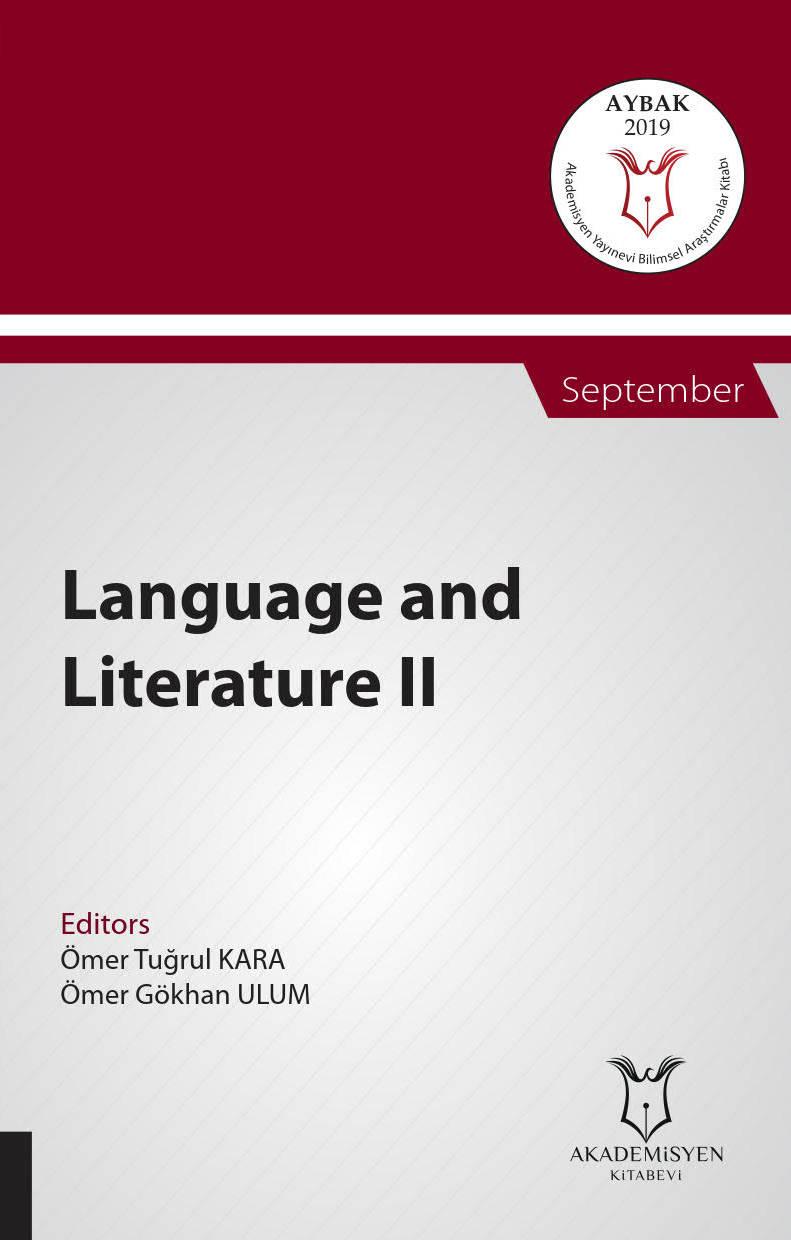 Language and Literature II ( AYBAK 2019 Eylül )