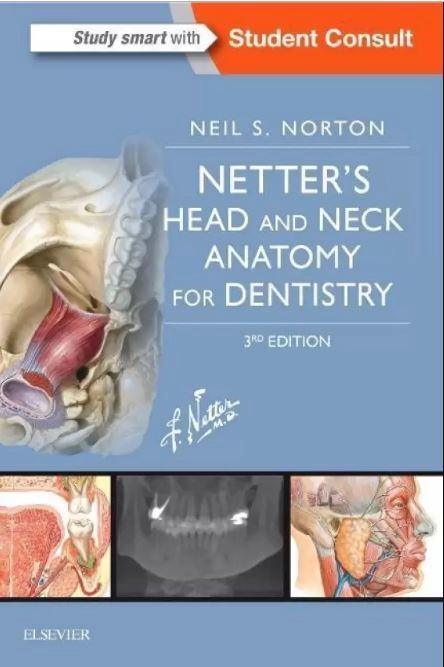 Netter`s Head and Neck Anatomy for Dentistry,3rd Edition