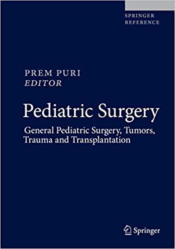 Pediatric Surgery General Pediatric Surgery, Tumors, Trauma and Transplantation
