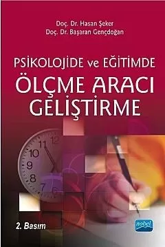 Psikolojide ve Eğitimde Ölçme Aracı Geliştirme