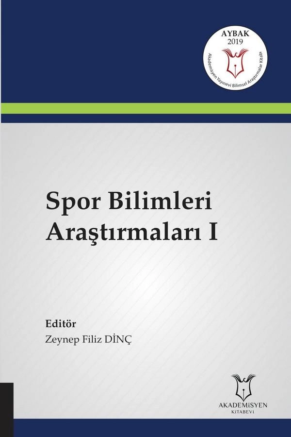 Spor Bilimleri Araştırmaları I ( AYBAK 2019 Mart )