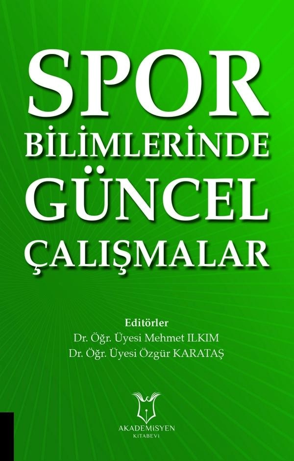 Spor Bilimlerinde Güncel Çalışmalar