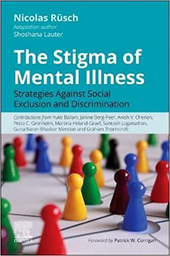 The Stigma of Mental Illness: Strategies against social exclusion and discrimination