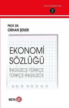 Ekonomi Sözlüğü/İngilizce-Türkçe/Türkçe-İnglizce