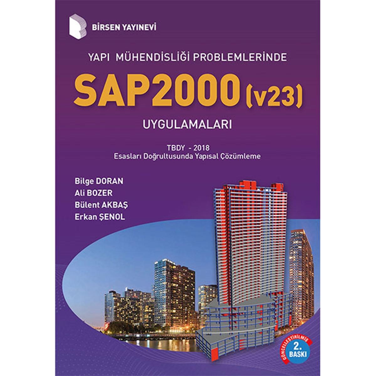 Yapı Mühendisliğinde SAP2000 (v23) Uygulamaları